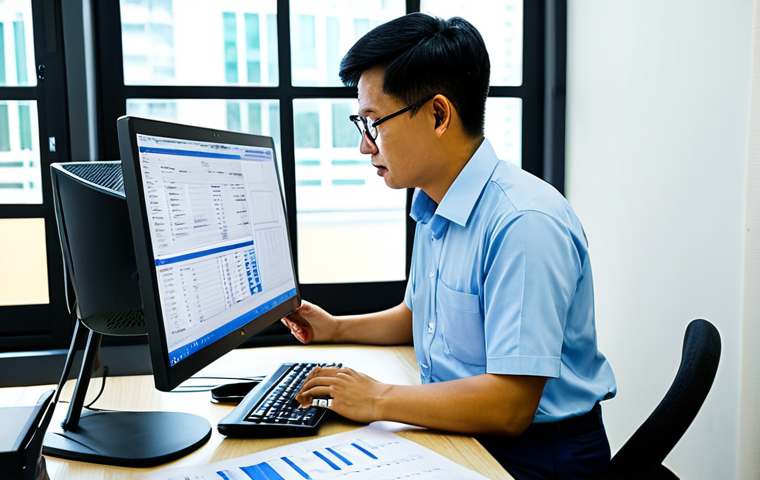 **
"A professional training manager in a modern, bright office in Ho Chi Minh City, reviewing training budget spreadsheets on a computer, fully clothed, appropriate attire, safe for work, perfect anatomy, natural proportions, professional, data analysis, project management, optimistic atmosphere, well-lit environment, modest, family-friendly."
**