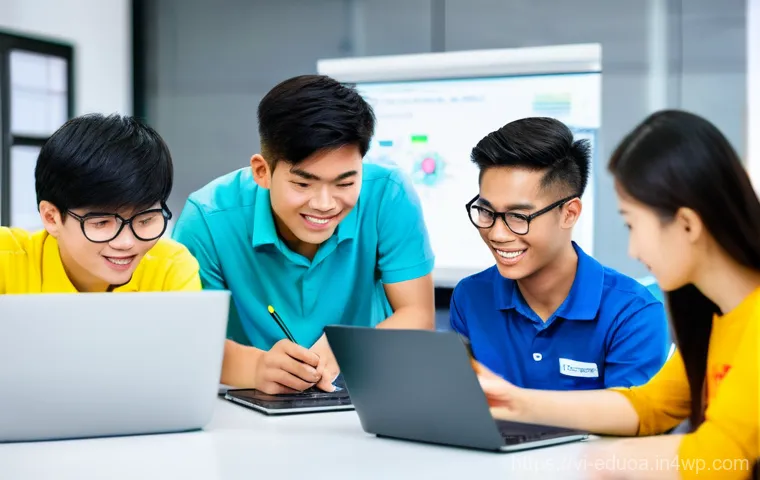 스킬 기반 교육 모델의 직무 맞춤형 교육 제공 - **Prompt: Vietnamese Workforce Transformation in the AI Era**
    "A vibrant, dynamic illustration d...