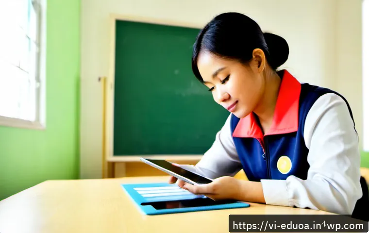 Home 15 스킬 기반 교육 모델에 대한 학습자 피드백 반영 - Photorealistic Vietnamese adult learner in a bright modern training classroom, seated at a clean des...